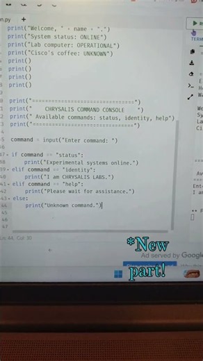 Making a Lab Console in Python✨: Day 2