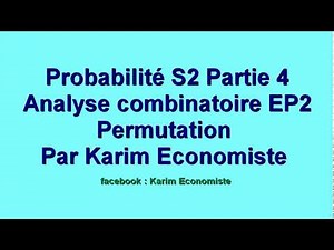Probabilité S2 partie 4