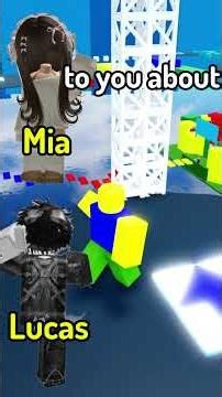 My online best friend turned out to be my CRUSH 😱💕 #robloxstory