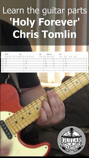 Holy Forever - Chris Tomlin || Lead Electric Guitar Tutorial + TAB SHORT 2 WITH SOUND!