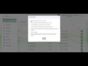 Teacher Student Mapping Manual