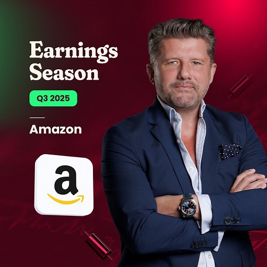 36K views · 62 reactions | Amazon is set to report earnings, with investors watching closely as revenue aims for a 12% YoY climb to $178B.  Get the full trading insights and key levels to watch here  https://tickmill.link/3LfPaGr | Tickmill | Facebook