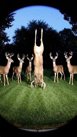 Deer Breakdancing #shorts #funny #viral