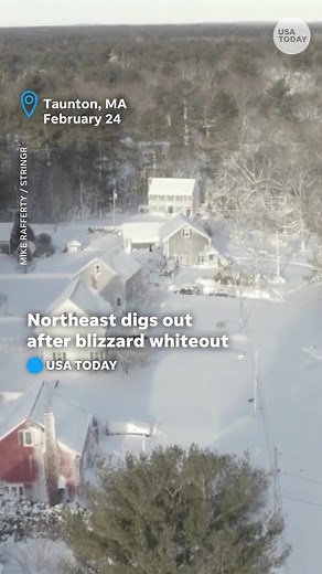 Record Blizzard Brings Historic Snowfall to New England