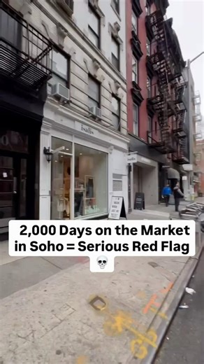Touring a Soho 1 Bedroom With a Major Red Flag… 2,000 Days on Market 😳🚩
