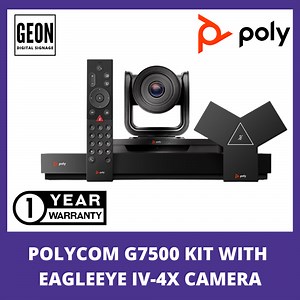 Polycom G7500 4k (Codec   EagleEye IV 4x camera) for Video Conferencing - Geon Asia