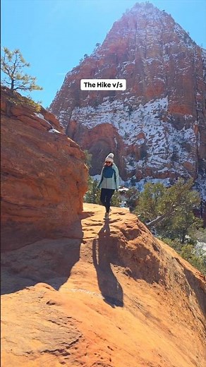 A must do hike in Zion National Park - best view easy hike in Zion #zionnationalpark