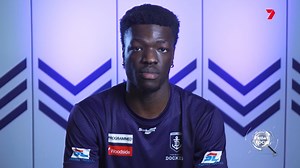 This is so special 💜 A stunning story about family, sacrifice and Michael Frederick’s rise to the AFL. #FridayFocus 7AFL | Fremantle Dockers