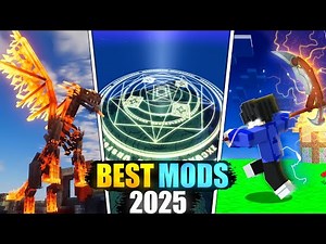 Top 5 MOST EPIC Mods For MCPE 1.21.51+ 🤯| Best Mods For Minecraft PE [Mid 2025] 🔥!
