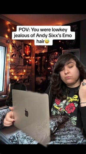 Andy Sixx's Hair #emo