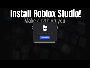 How to Install Roblox Studio(1 minute guide)