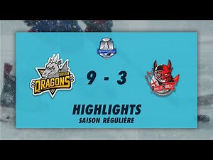 Dragons de Rouen 9-3 Diables Rouges de Briançon - Highlights - Synerglace Ligue Magnus 2022/23