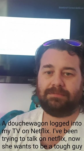 Vid#5 I now have found the guy/girl/nonbinaryperson who owns the account, and they have become a little agressive. for backstory, someone elses netflix was logged onto my chromecast and ive been trying to communicate using the Netflix profile names and images as a medium of communication. you can watch the last 4x vids to see how we got here #netflix #netflixandchill #hack #hacker #hacking #tv #chromecast #toughguy #angry @Netflix