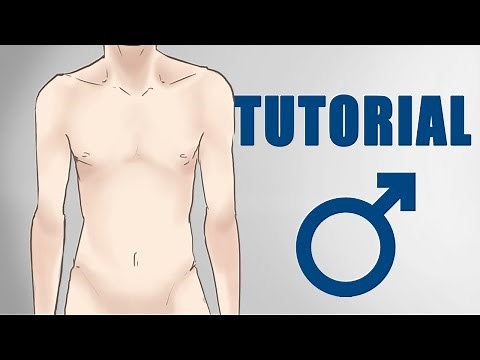 MÄNNER zeichnen lernen (Einfach) | Anatomie für Anfänger