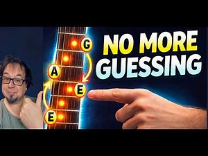 Memorize the Guitar Neck FAST! (Stop Guessing Notes)