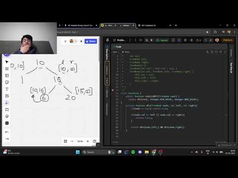 Leetcode 98 Validate Binary Search Tree in Java