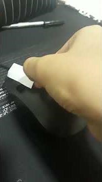 Como fazer drag click com paper tape! #dragclick #dragclicking