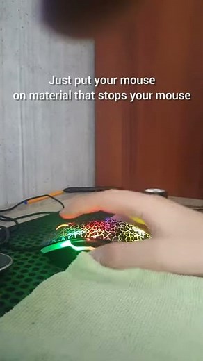 how to stop your mouse from moving when you drag click