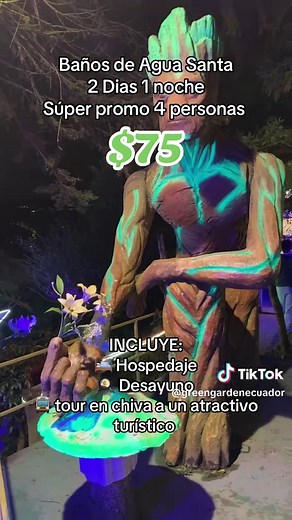 Disfruta Baños de Agua Santa por $75 para 4 personas