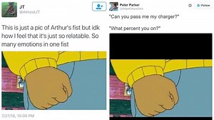 How Did The 'Arthur Fist' Meme Become So Popular? The History Of The Viral Reaction Image Explained