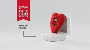 Want a chance to win a Heart-Felt Magnet for filing taxes today? Only TaxSlayer offers this never negative, always positive magnet o’ love. More chances to win sweet swag while filing taxes coming soon. #TaxSwag Enter here: http://bit.ly/1UsOpYh | TaxSlayer