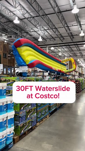 30-Foot Inflatable Waterslide Review at Costco
