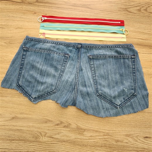 Awesome and easy flower making method from old denim fabric . | Knitting Hobby