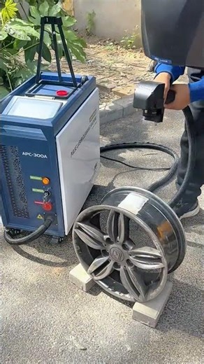 Industrial Laser Cleaning for Automotive Repair and Metal Parts