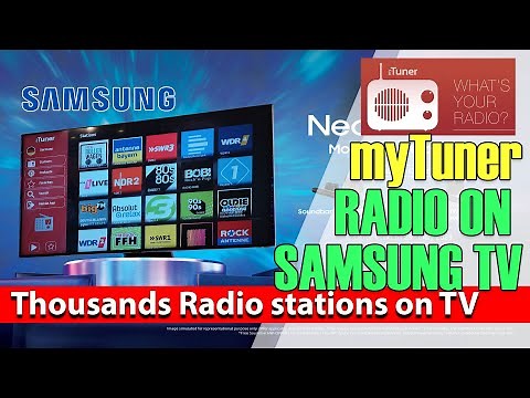 myTuner Radio on Samsung TV. Thousands Radio stations from all over the world
