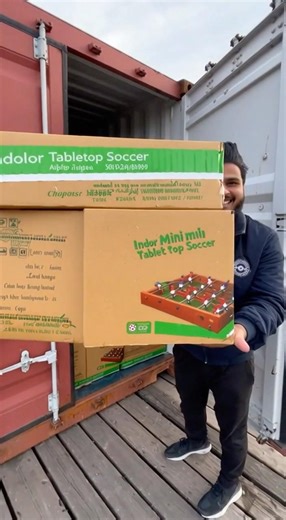 Container ke indoor table football mila 😱😱 #viral #viralshorts #youtube #youtubeshorts #trending