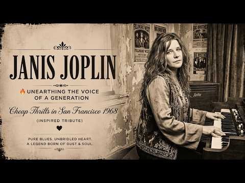 Janis Joplin ⚡ Blues Rock Queen | Live Monterey Pop 1967 – Raw & Emotional Tribute