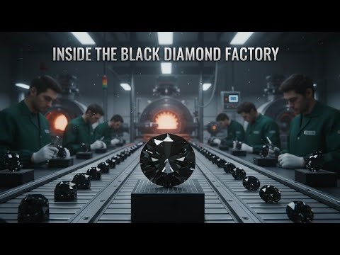 Inside the Synthetic Diamond Plant: From Graphite to Black Diamond Engineering (Full Process)