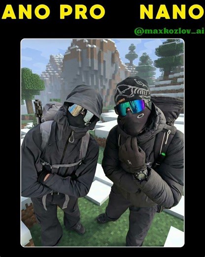 Новый промпт! Для друзей в Minecraft #ai #minecraft #prompt #prompts #sora