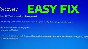 How To Fix Error Code 0xc000000d on Windows 11/10