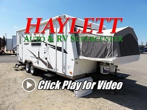 (SOLD) 2008 Rockwood Roo 23B Used Hybrid Ultra Lite Travel Trailer by Forest River RV