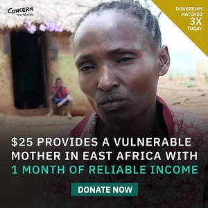 The pay gap is most severe for women living in extreme poverty. Donate this #InternationalWomensDay and make TRIPLE the impact with our match up to $20,000. | Concern Worldwide US