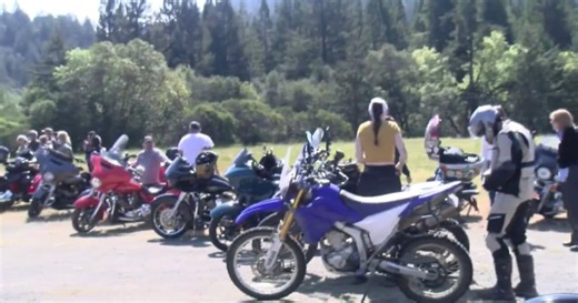 Bikers From Humboldt and Mendocino Unite for County Line Run
