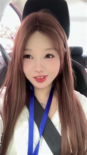 I understand all your thoughts #Drive the coach crazy#Beautiful female coach#Driving