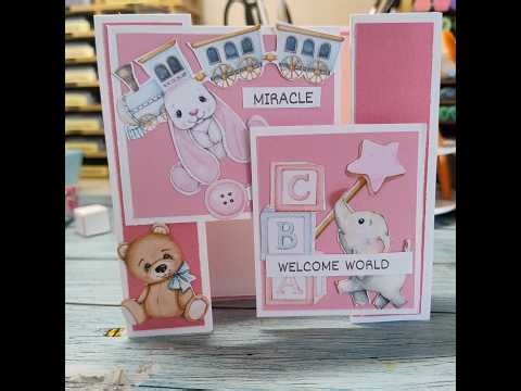 Interlocking Fancy Fold Card #ffcchallenge2023 Hosted by Paper Mona