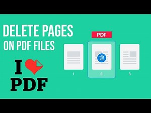 How to Delete Pages in PDF File (Remove Pages from PDF)