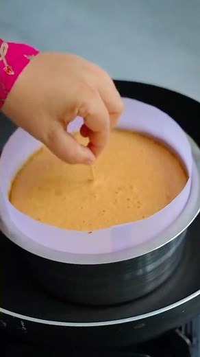 Instead of eating cakes from outside, make vanilla cake easily at home in the oven. #vanilla_cake