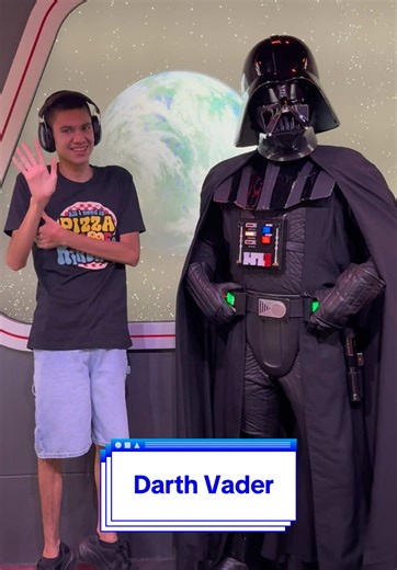 Darth Vader Interrogates Thomas in Disneyland