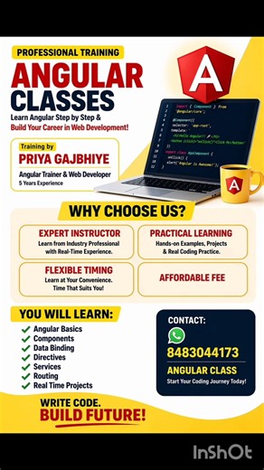 Angular Classes for Beginners | Learn Angular with Projects