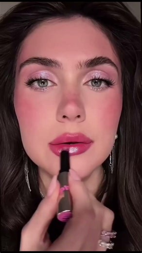 giliter shimmer makeup tutorial #demure #fyp #makeup #shorts #shortvideo