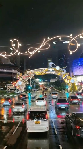 Orchard Road Christmas lights 2025 #christmas2025 #orchardroadchristmas