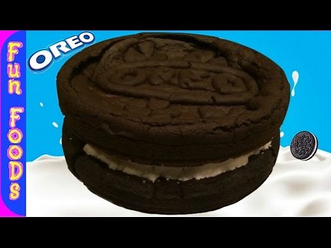 How to Make a Giant Oreo Cookie | Homemade Giant Oreo Cookie Recipe