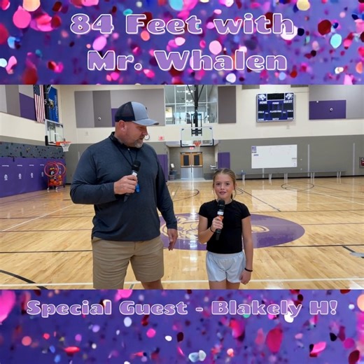 🎥 A new episode of 84 Feet with Mr. Whalen is out! Mr. Whalen’s special guest is Blakely and you won’t want to miss their fun walk and conversation down the EES Gym. Check it out here ⬇️ #PantherPride | Ellsworth WI Community School District