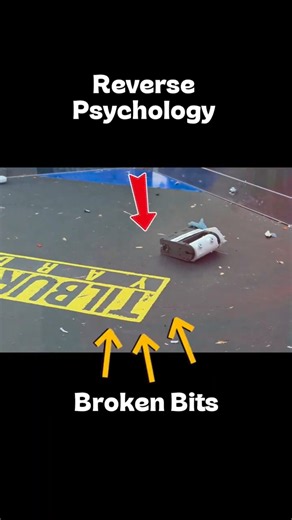The Demise of Reverse Psychology #robot #combat #antweight