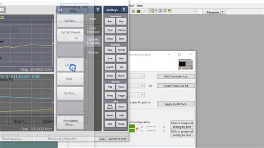 PLTS Operation (2-4. Probe calibration using PLTS)