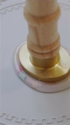 Reuse old wax seals to make this BEAUTY